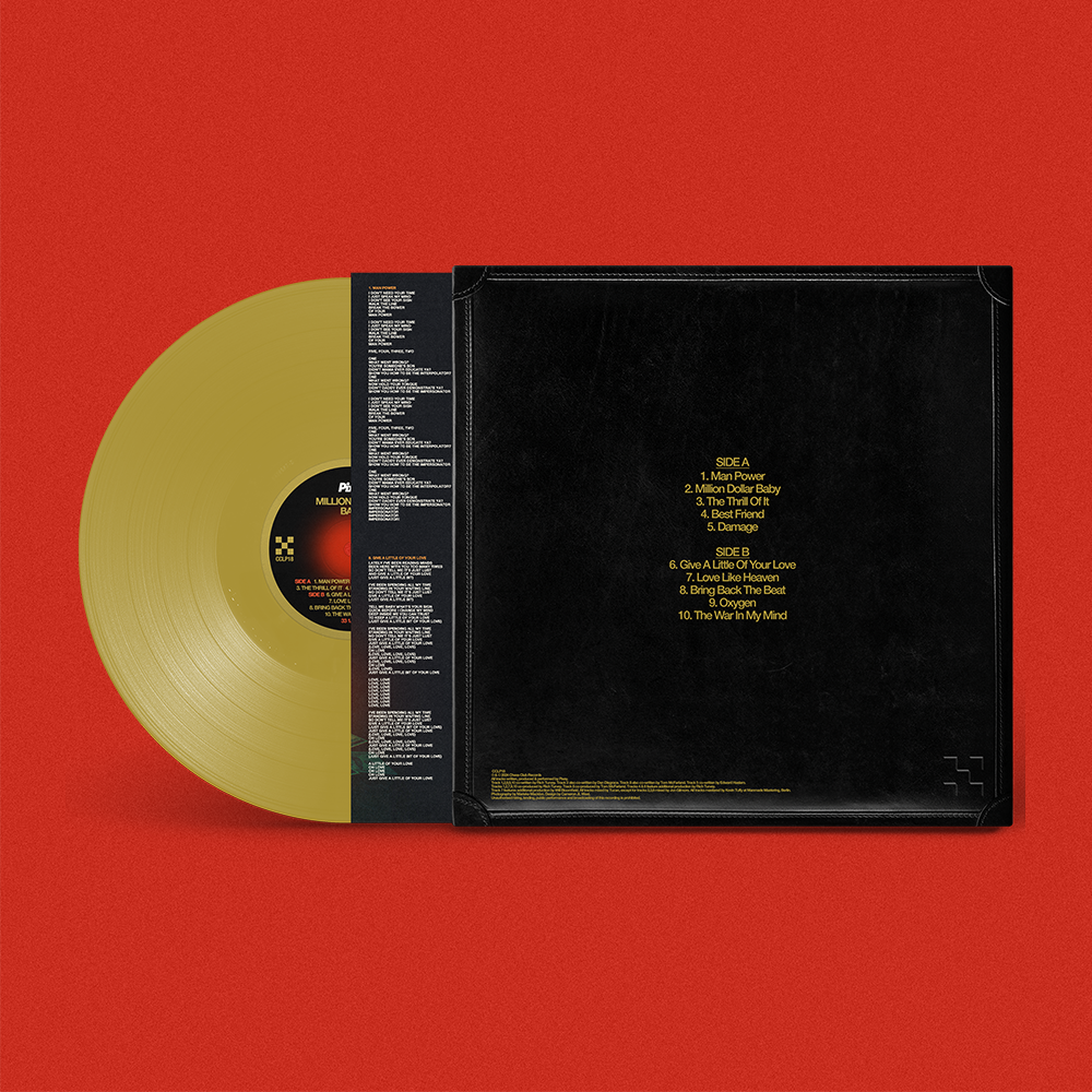 LIMITED EDITION 12" GOLD VINYL WITH PRINTED INNER